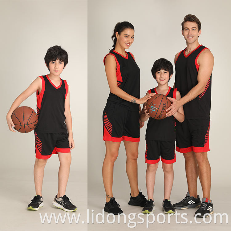 Wholesale Custom Youth Basketball Jerseys Set Sublimated Uniforms Sport Vest On Sale